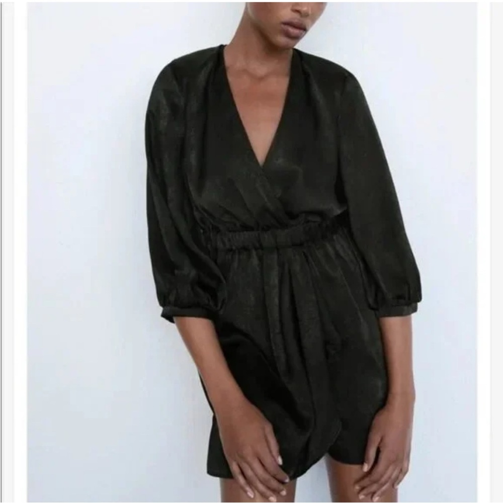 Zara Black Romper